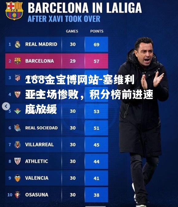 塞维利亚主场惨败，积分榜前进速度放缓